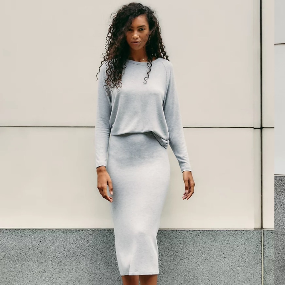 Aritzia Wilfred Free Pisces Skirt & Matching Top
